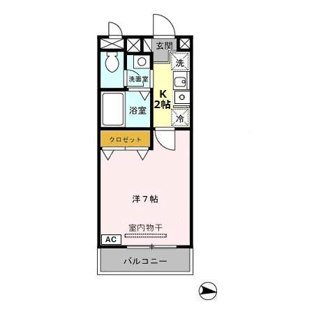 グランディールの間取り