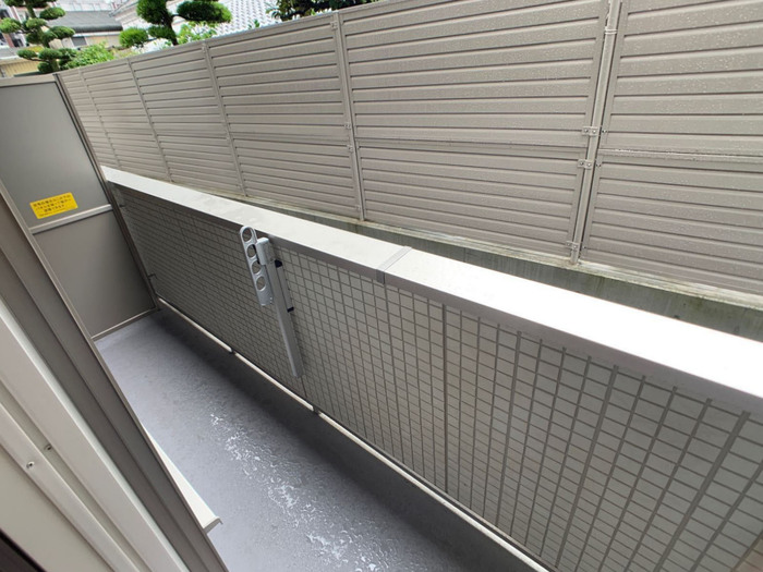 12/23 バルコニー