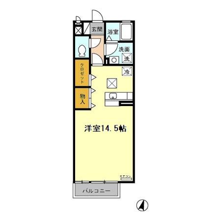 ベルドミールIIの間取り