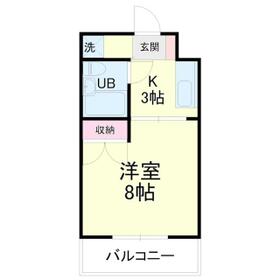 アパルト-ノインの間取り