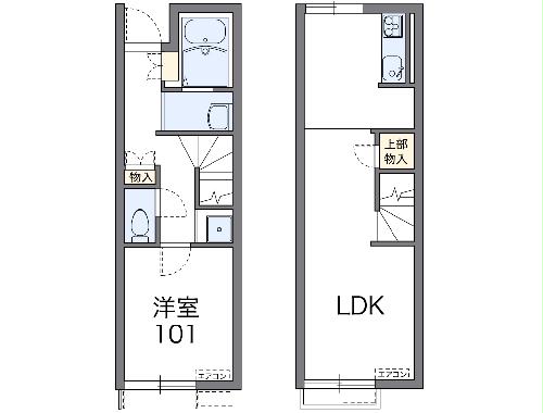 レオネクストレリーフの間取り