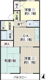 グリーンヒルズの間取り