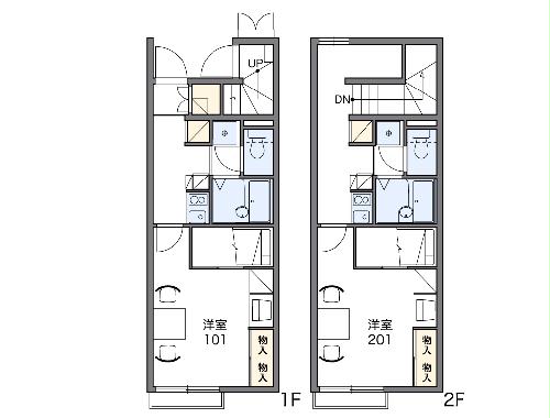 レオパレスCOSMOの間取り