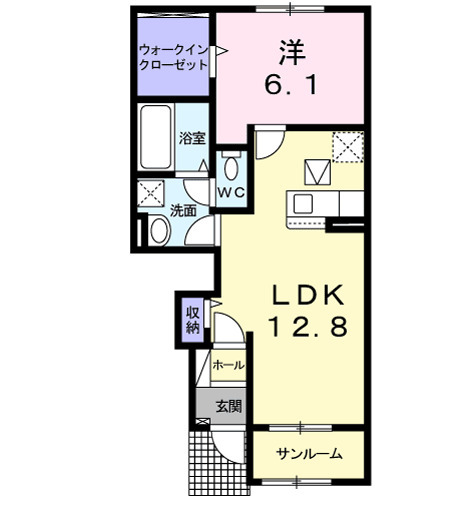 アヴァンスの間取り