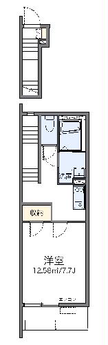 レオネクスト白樺Ⅴの間取り