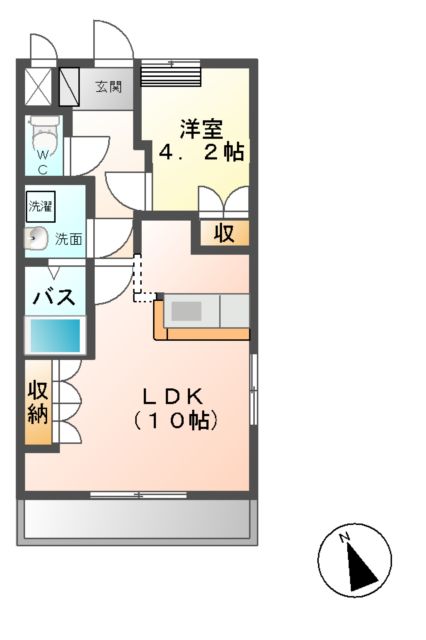 グランドゥール フーガ ヒルズの間取り