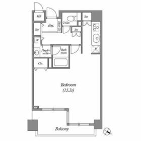 白金台アパートメントの間取り
