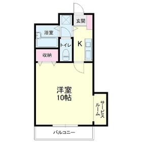 アビタシオン(葵西)の間取り