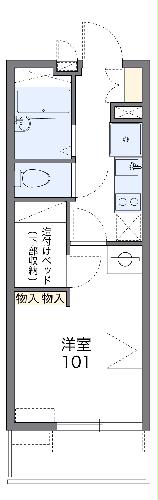 レオパレス大弥の間取り