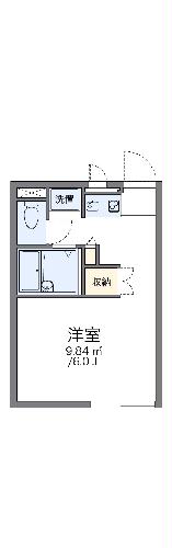 レオパレスミキの間取り