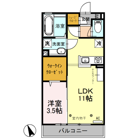 メゾン・ラシュレの間取り