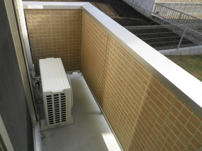 12/24 バルコニー