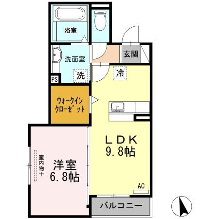 エポラール東別院の間取り