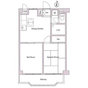 ガーデンヒルズ壱番館の間取り