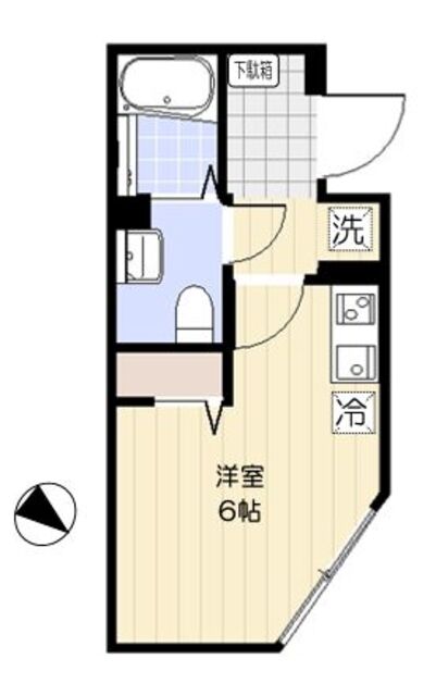 サンシエ中野新橋の間取り