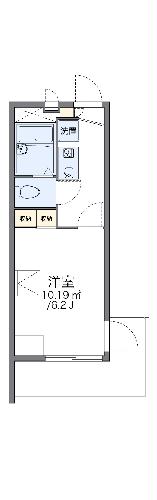 レオパレスYAMAKIの間取り