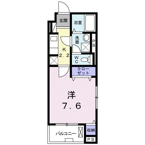 シトラスコート 本厚木の間取り