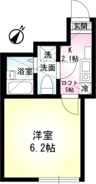 イルミナハイムの間取り
