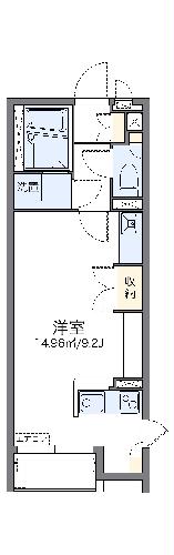 レオネクストオリーブハウスⅥの間取り