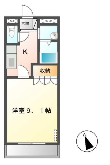 ヴィンテージの間取り