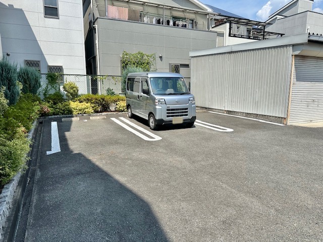2/8 駐車場