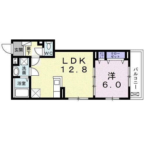 カーザ オルトの間取り