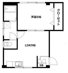 西渕ビルの間取り