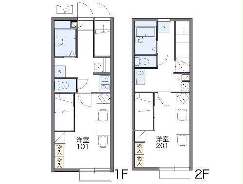 レオパレスコンフォートの間取り