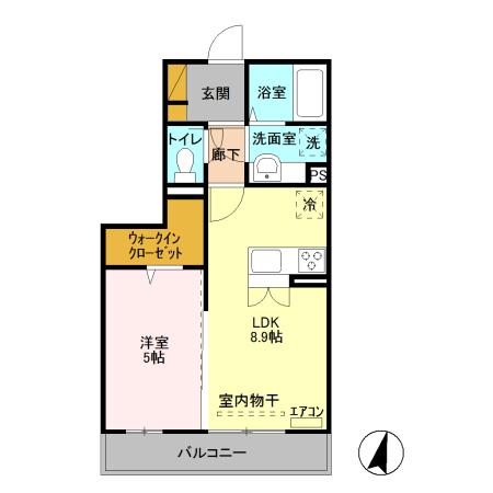 アリエッタの間取り