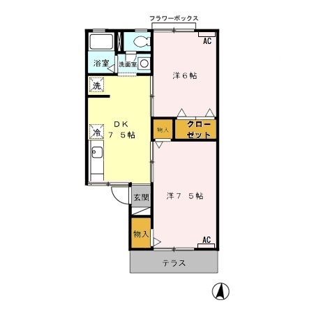 ボナールの間取り