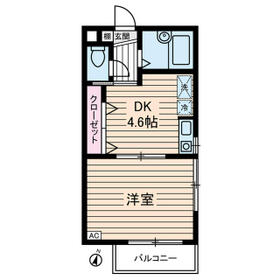 ハーヴェスト八雲の間取り