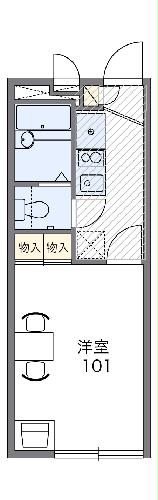 レオパレスエースの間取り