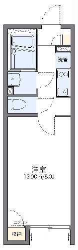 レオネクストゼフィールの間取り