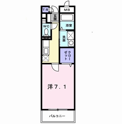 ミッドウエスト小阪の間取り