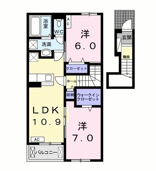 プロスペリタの間取り