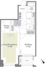 ベイサイド竹芝の間取り