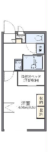 レオパレスリーベの間取り