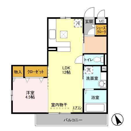 グランドゥール IIIの間取り