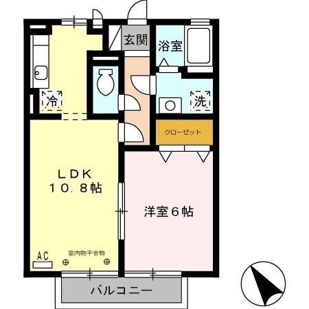 ソレイユ 長沢 Ⅰの間取り