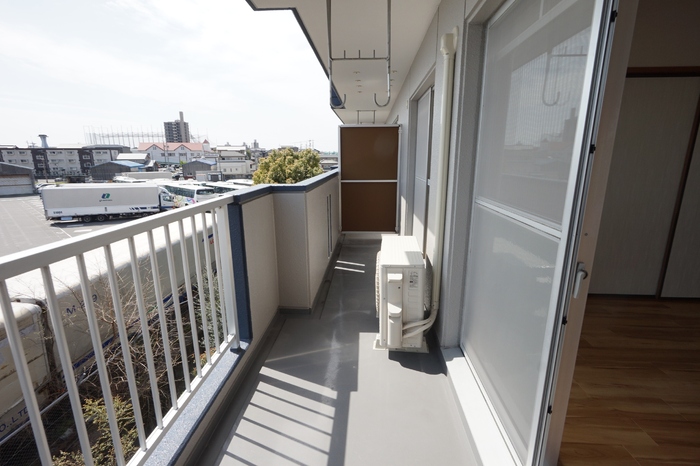 10/10 バルコニー