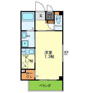 L&CスターハイツNo10の間取り