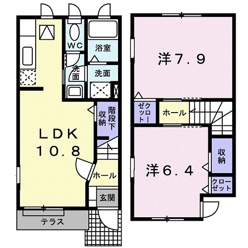 エレガンテ五番館の間取り