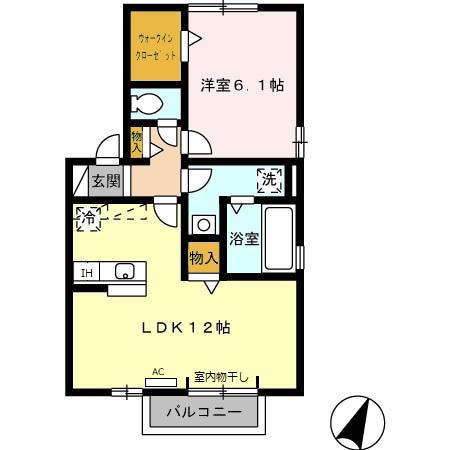 MOMOの間取り