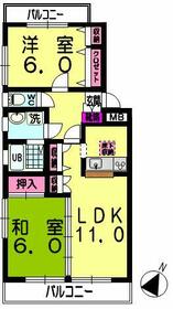 ネクサス東領家の間取り