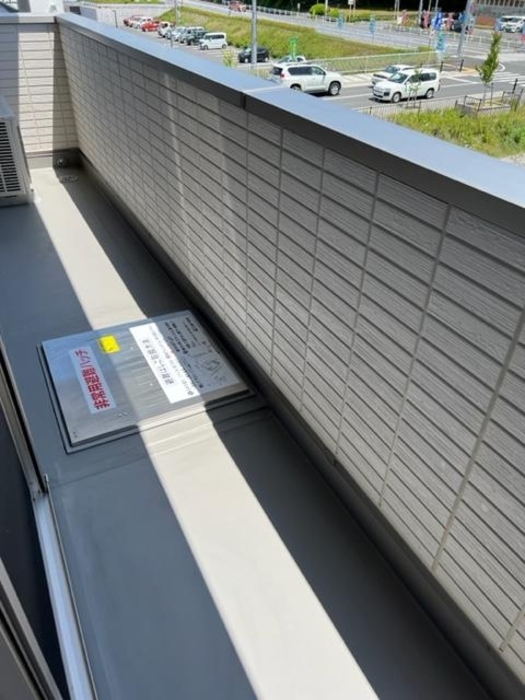 12/27 バルコニー