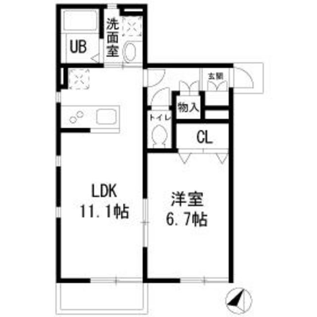 ウィステリアコートIIの間取り