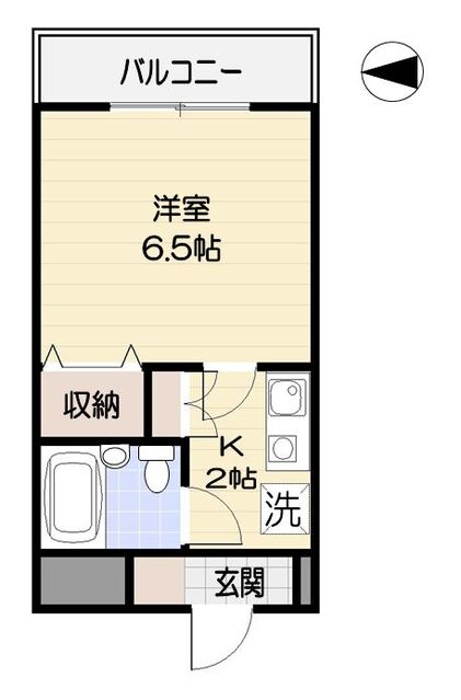 カームステージ鷺宮・311号室の間取り