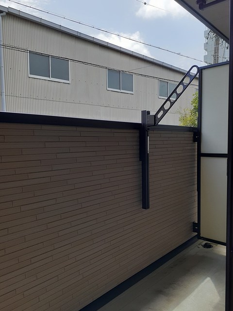 12/24 バルコニー