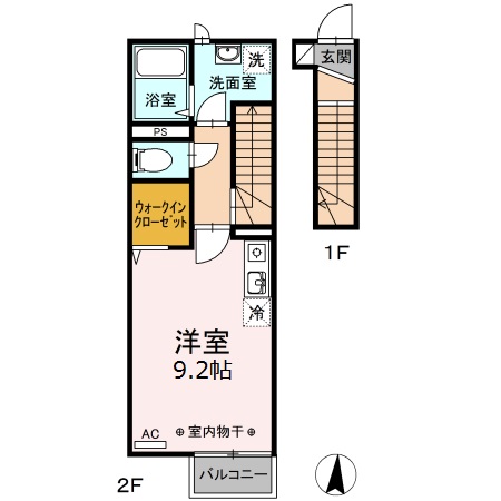 クアルトの間取り