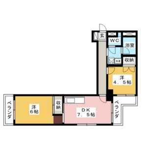 レヴァンテ岐阜の間取り